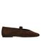 Sacha suède loafers bruin