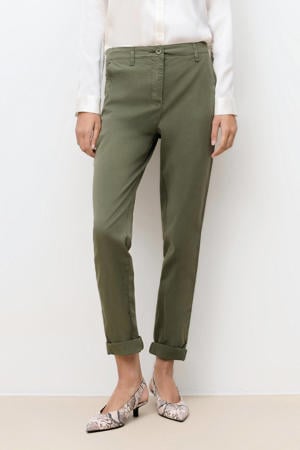 straight regular waist chino kaki