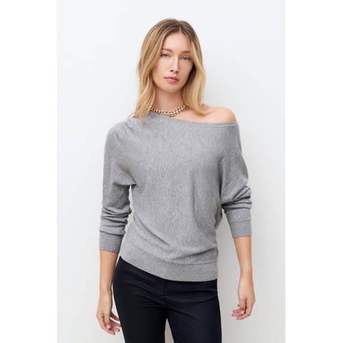 Caroll pullover met wol grijs afbeelding