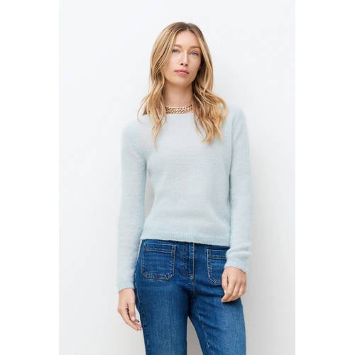 Caroll pullover met wol lichtblauw afbeelding