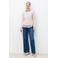Caroll pullover met wol lichtroze