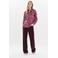 Caroll blouse wit/donkerrood