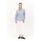 Caroll gestreepte blouse lichtblauw
