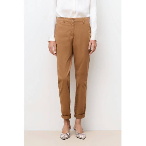 Caroll straight regular waist chino camel afbeelding
