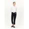 Caroll blouse met linnen wit