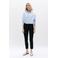 Caroll straight regular waist chino zwart
