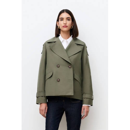 Caroll trenchcoat kaki afbeelding