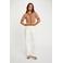 Morgan gestreepte gebreid vest camel