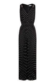 thumbnail: Morgan jumpsuit met stippen zwart