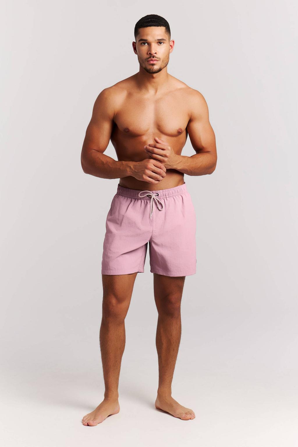 Protest zwemshort FASTER roze