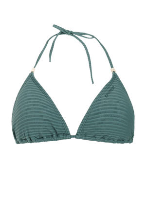 voorgevormde triangel bikinitop MIXALEIAS groen