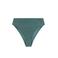 Protest high waist bikinibroekje MIXSAMAE met ribstructuur groen