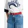 POM Amsterdam leren riem rood