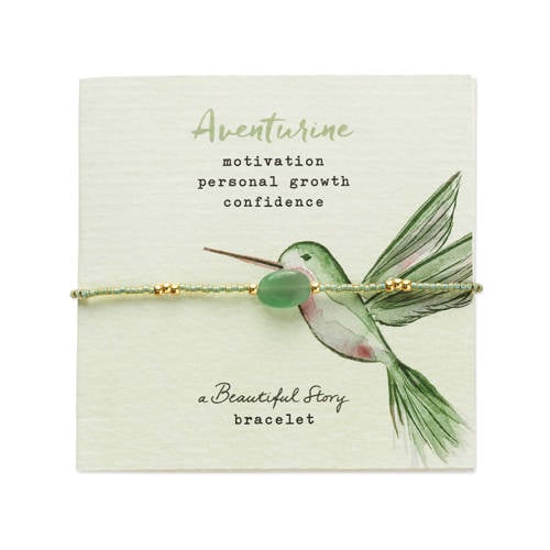 A Beautiful Story armband Wanting Aventurijn afbeelding