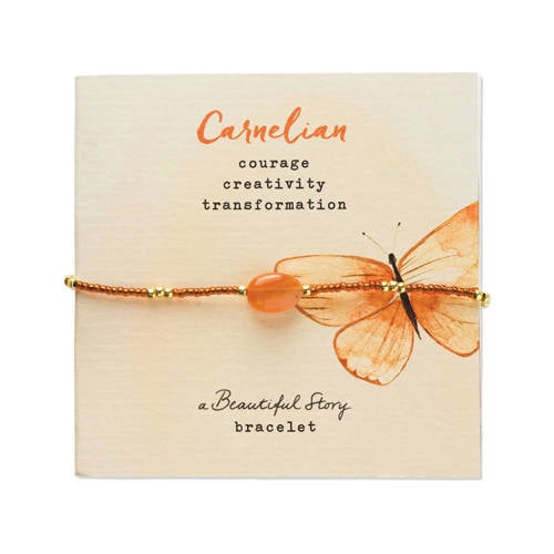 A Beautiful Story armband Wanting Carnelian afbeelding