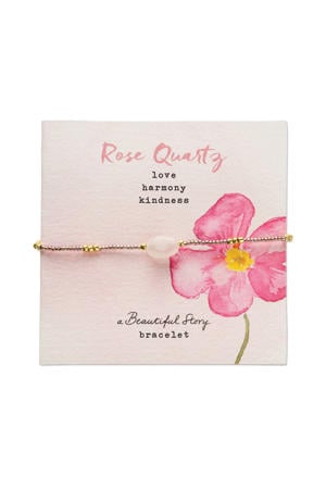 armband Wanting Rose Quartz