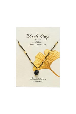 ketting Wishing Black Onyx