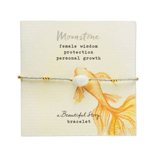 A Beautiful Story armband Wanting Maansteen afbeelding