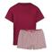 Little Label shortama donkerrood