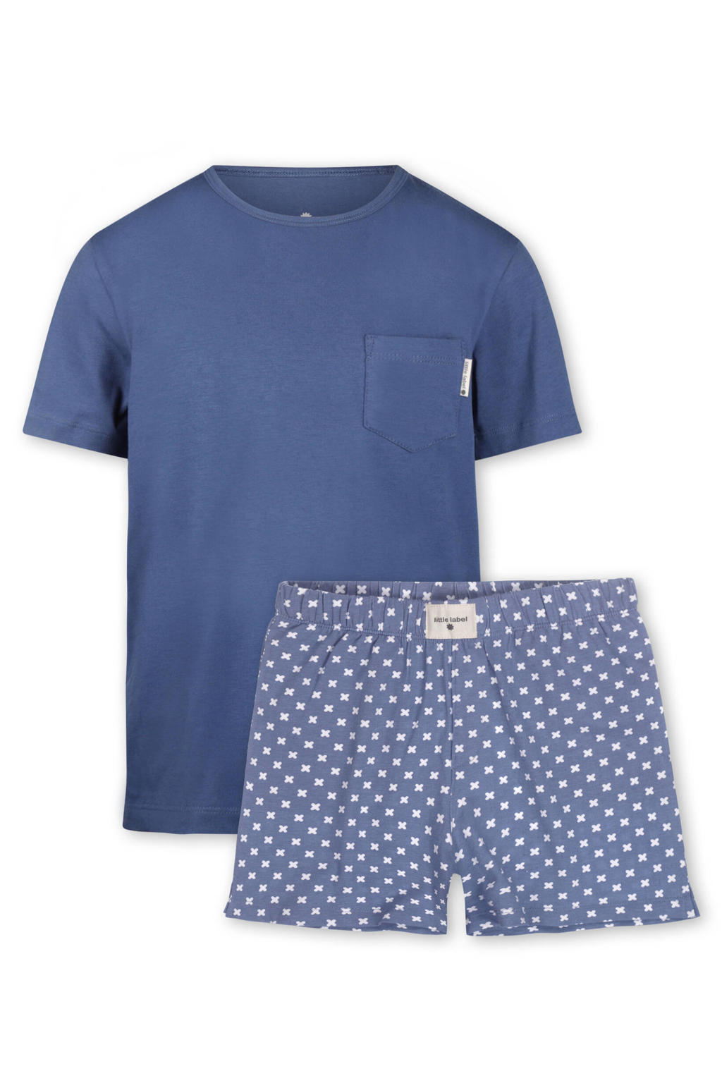 Little Label shortama blauw