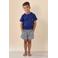 Little Label shortama blauw