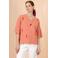 Oilily sweater met pailletten oranje