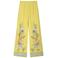 Oilily high waist wide leg broek geel