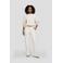 Aaiko straight regular waist pantalon beige