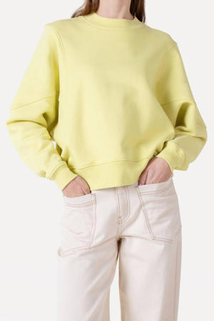 sweater limegroen