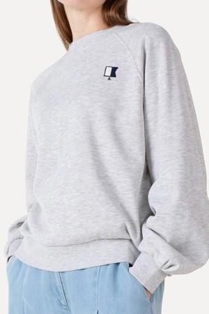 sweater grijs melange