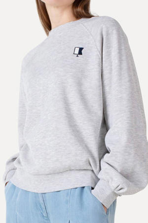 sweater grijs melange
