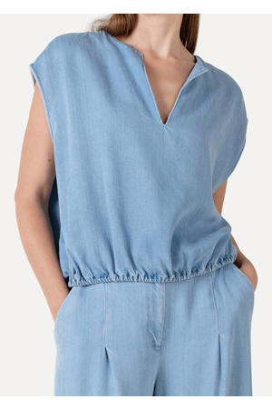top light blue denim