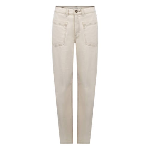 Another-Label slim fit jeans ecru afbeelding