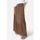 Another-Label maxi rok bruin
