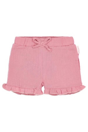 casual short roze gebreid