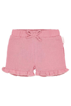 casual short roze gebreid