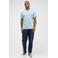 Butcher of Blue oversized T-shirt met backprint lichtblauw