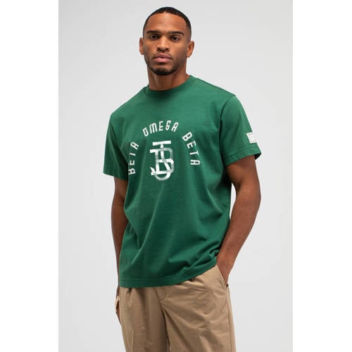 Butcher of Blue oversized T-shirt groen afbeelding