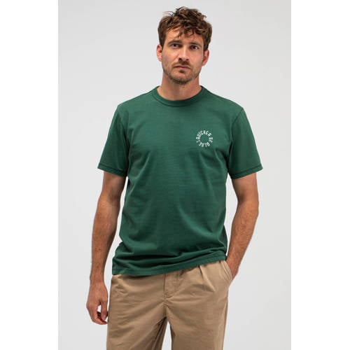 Butcher of Blue regular T-shirt met backprint groen afbeelding