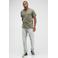 Butcher of Blue relaxed T-shirt met backprint donkergroen