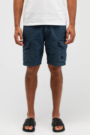 Wilton regular cargo short donkerblauw