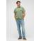 Butcher of Blue relaxed T-shirt met backprint groen