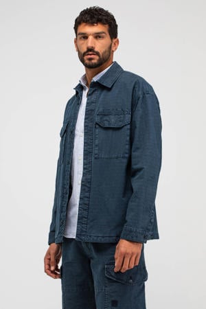overshirt donkerblauw