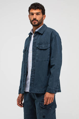 overshirt donkerblauw