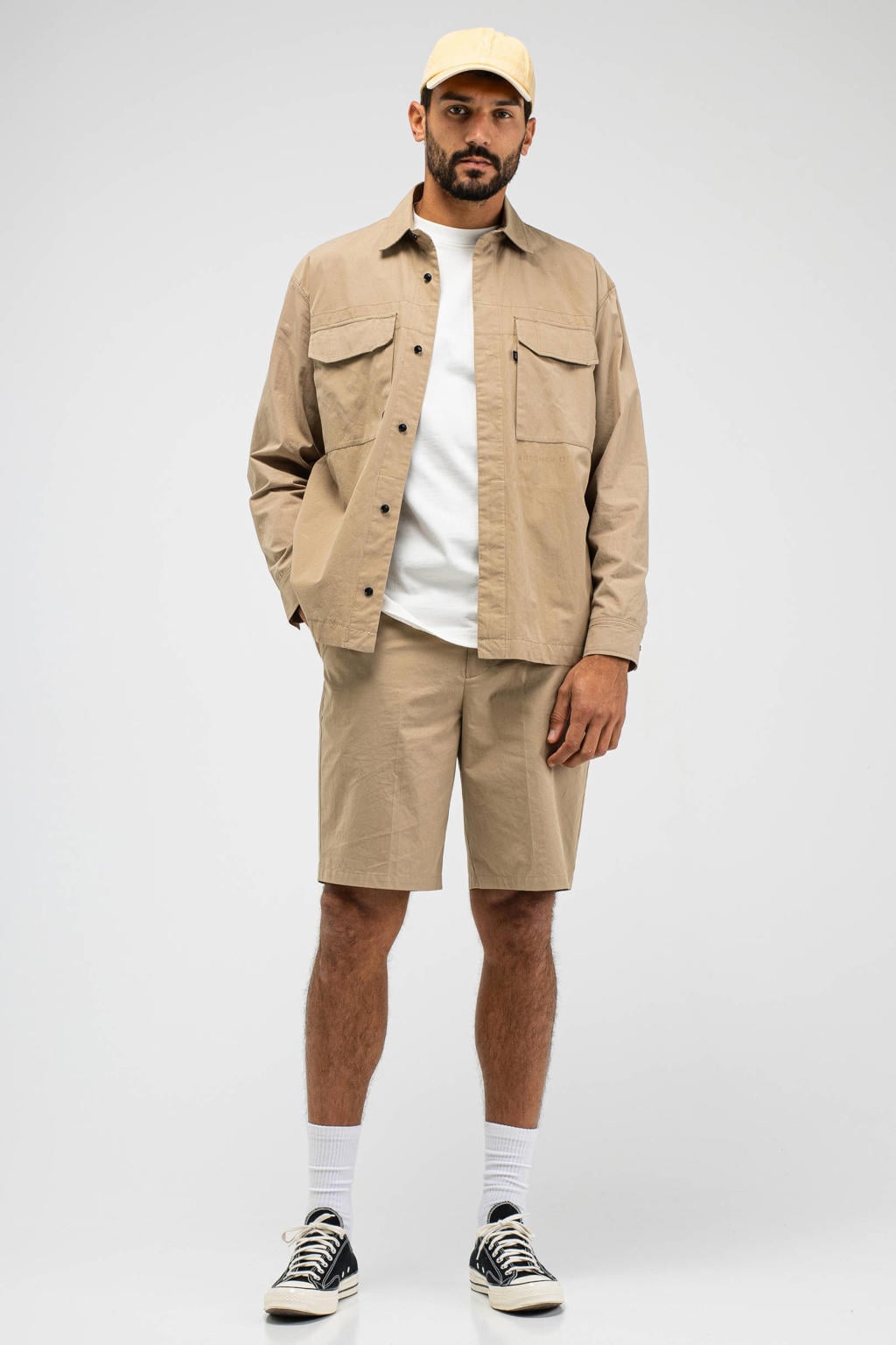 Butcher of Blue overshirt beige
