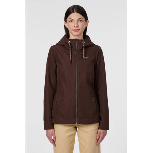 Ragwear outdoor jas donkerbruin afbeelding