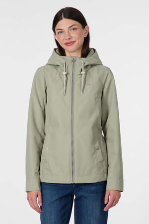 outdoor jas olijfgroen