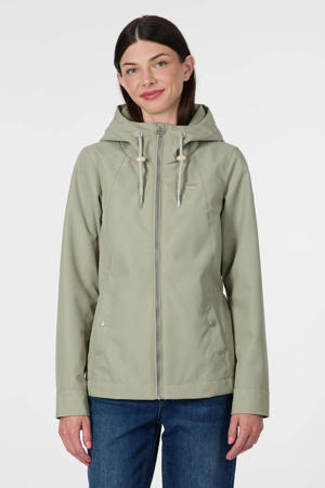 outdoor jas olijfgroen