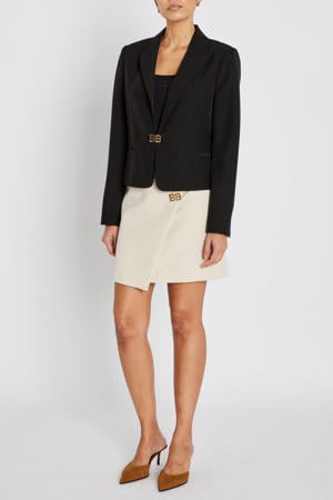 regular blazer zwart