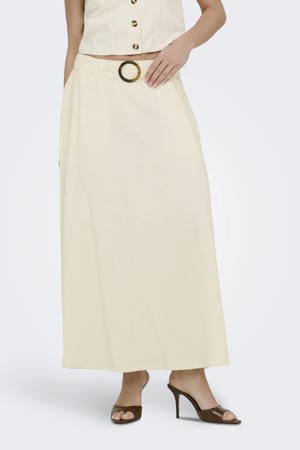 maxi rok ecru